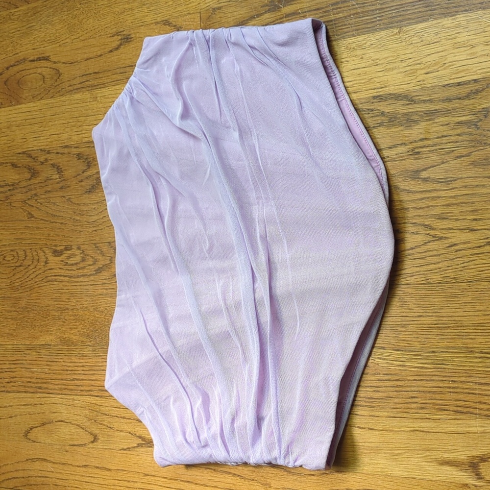 NEW Lilac Corset Top Violet Sleeveless Blouse Women's Size XL - Picture 8 of 13